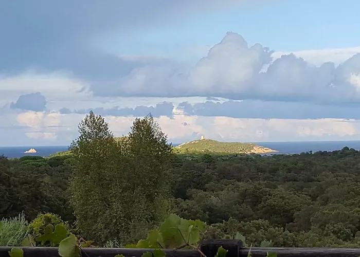 Casa Funta - T5 - Vue Mer- Piscine 别墅 Cirendinu